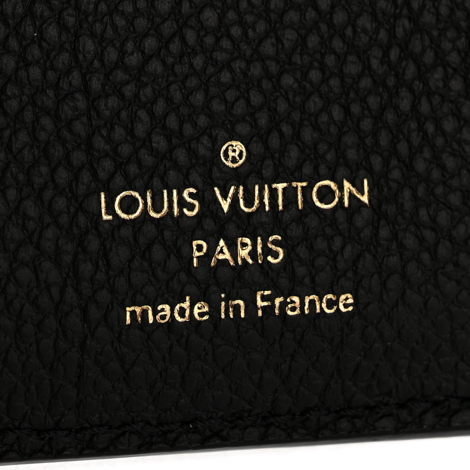 Louis Vuitton Empreinte Monogram Giant Victorine Wallet Black Beige