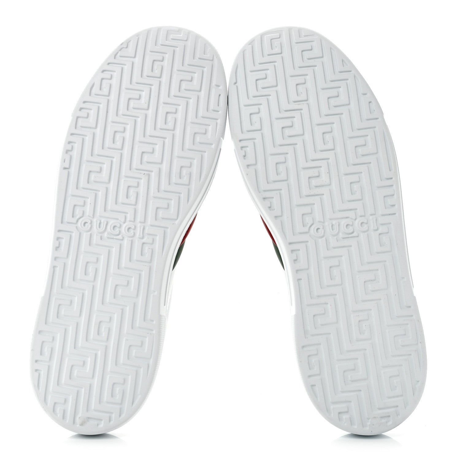 Gucci Rubber Ace Sabot Mules 41 Great White