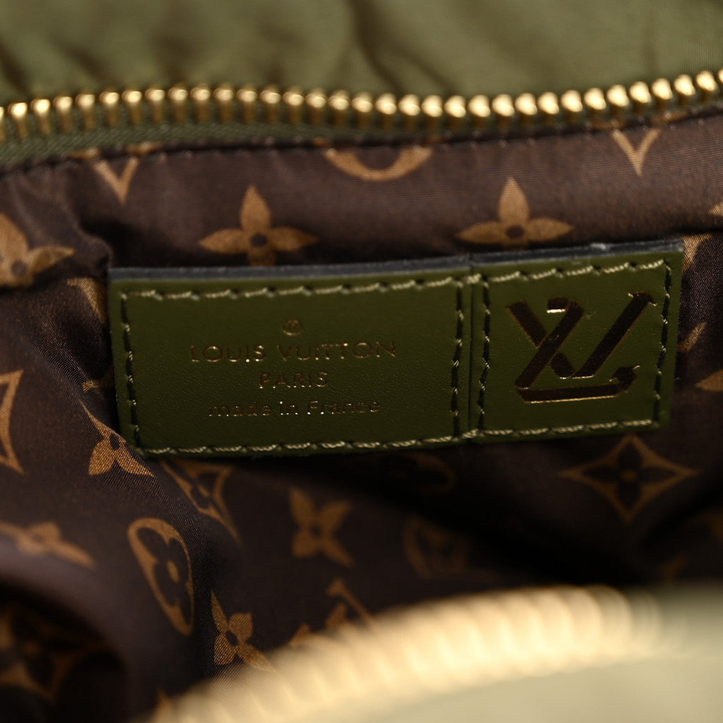Louis Vuitton Econyl Monogram Pillow Maxi Multi Pochette Accessories Kaki Beige