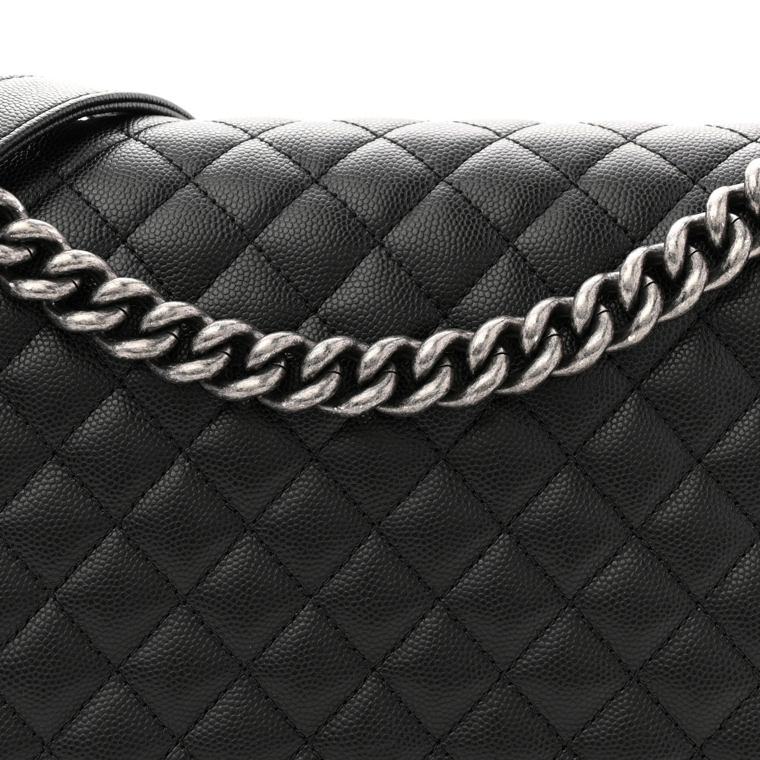Chanel Caviar Quilted New Medium Boy Flap Black