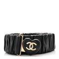 Lambskin Heart Belt 80 32 Black