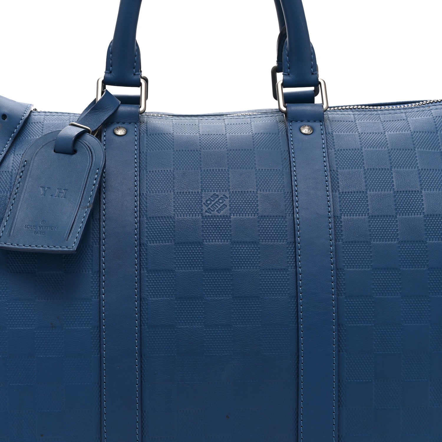 Louis Vuitton Damier Infini Keepall Bandouliere 45 Neptune