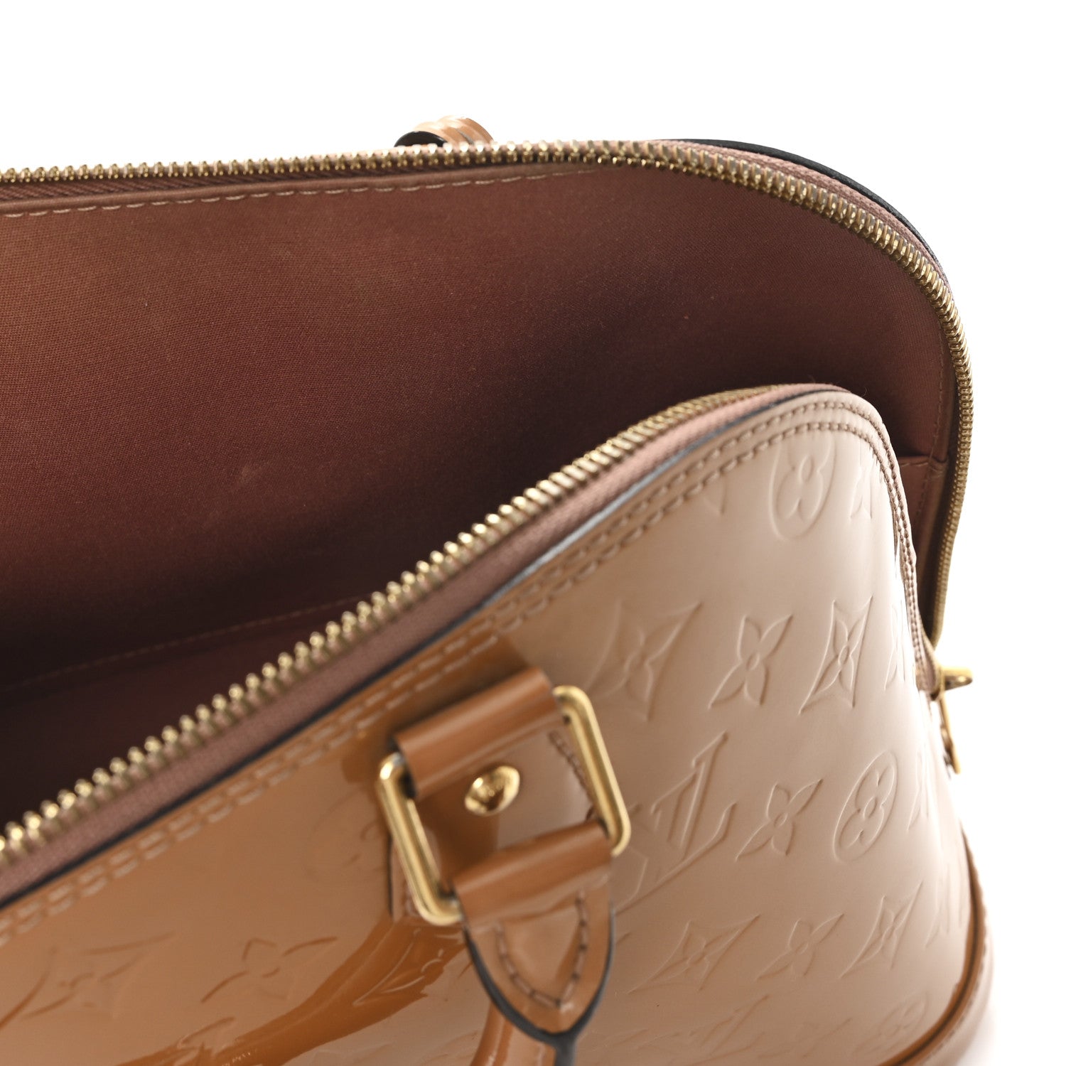 Louis Vuitton Vernis Alma PM Rose Velours
