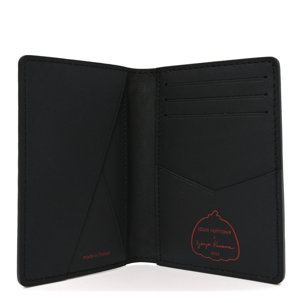 Louis Vuitton LV X YK Empreinte Pocket Organizer Black Red