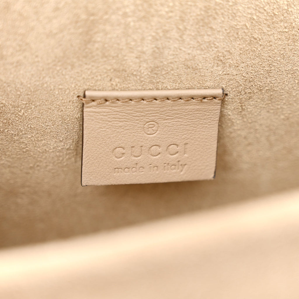 Gucci GG Supreme Monogram Mini Dionysus Shoulder Bag Taupe