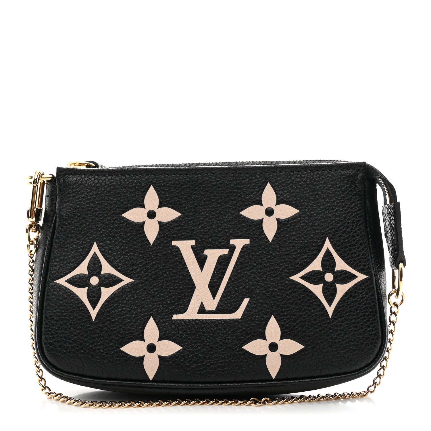 Louis Vuitton Empreinte Monogram Giant Mini Pochette Accessories Black