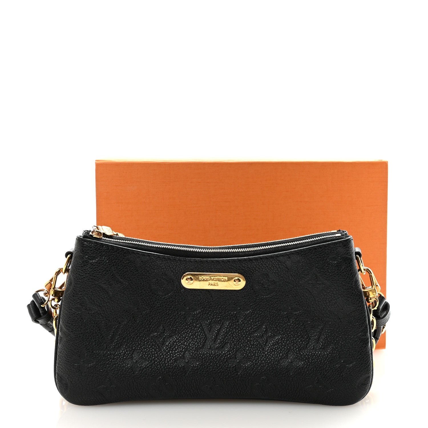 Louis Vuitton Empreinte Monogram Liv Pochette Black