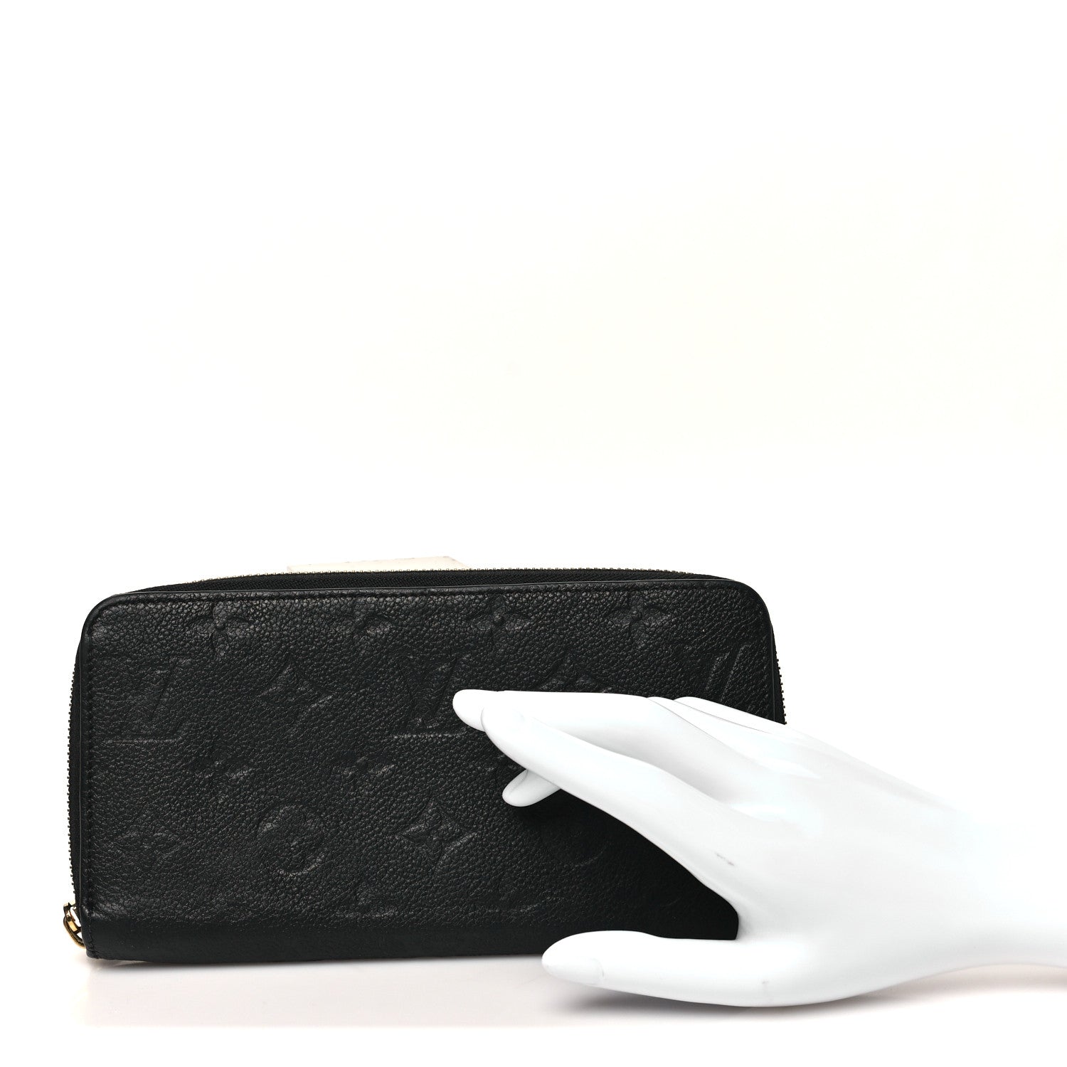Louis Vuitton Empreinte Zippy Wallet Black