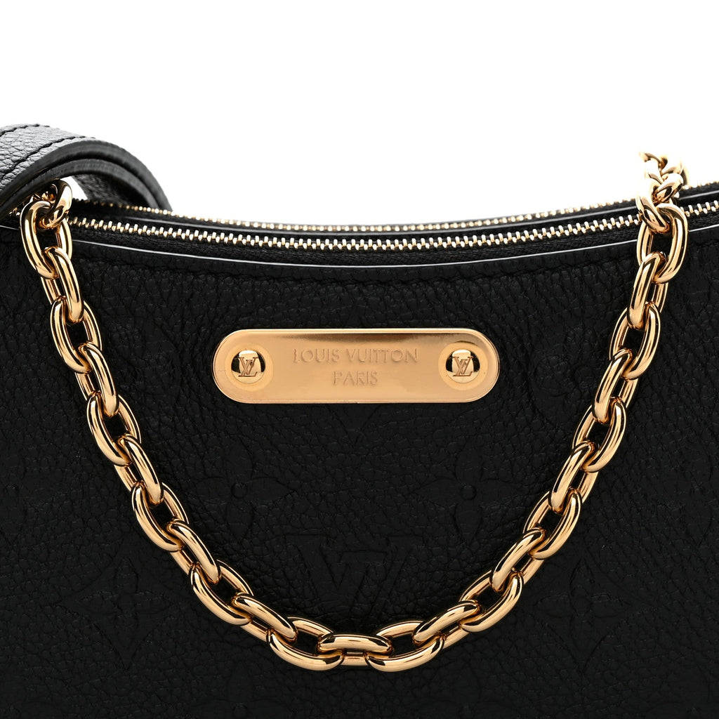 Louis Vuitton Empreinte Monogram Liv Pochette Black