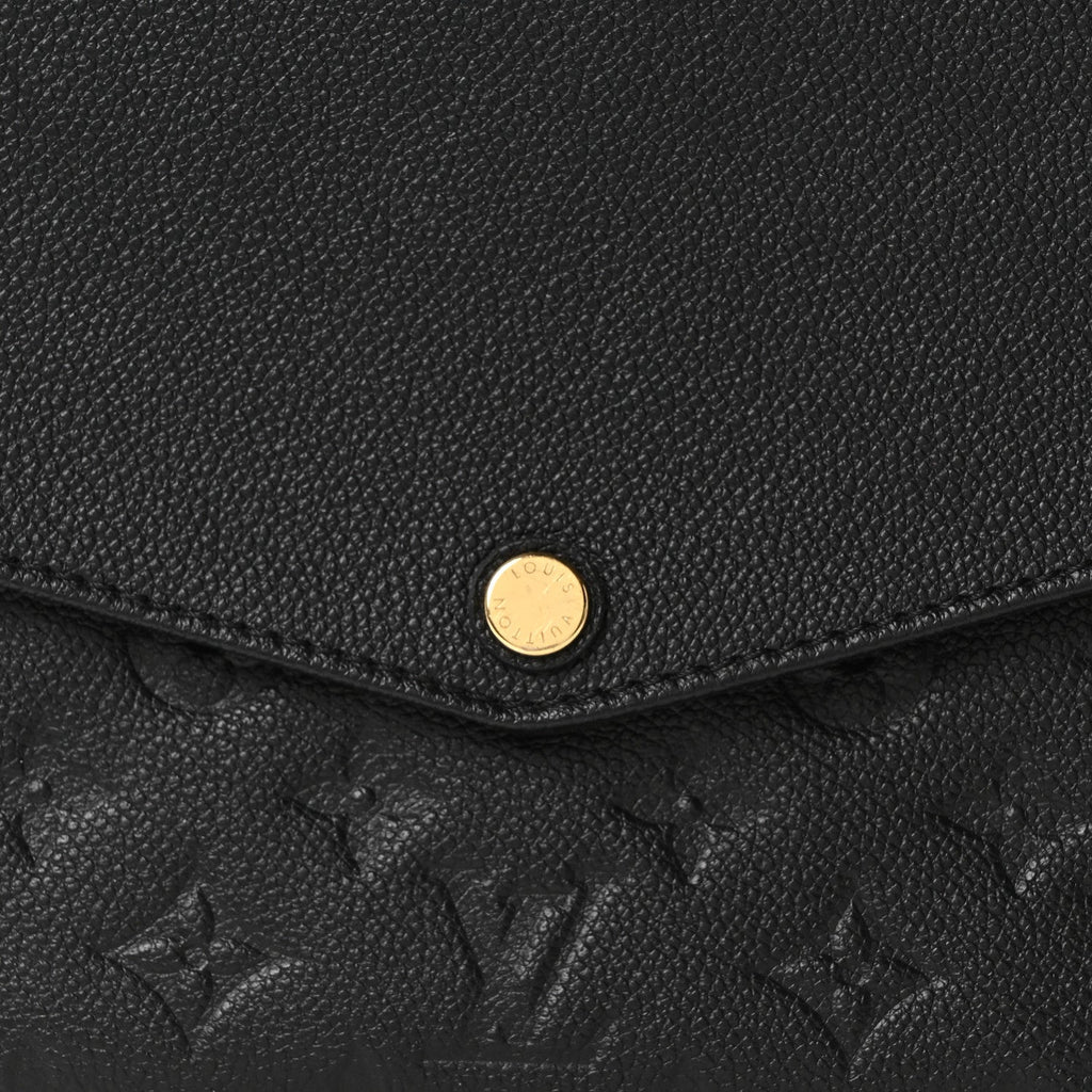 Louis Vuitton Empreinte Twice Black