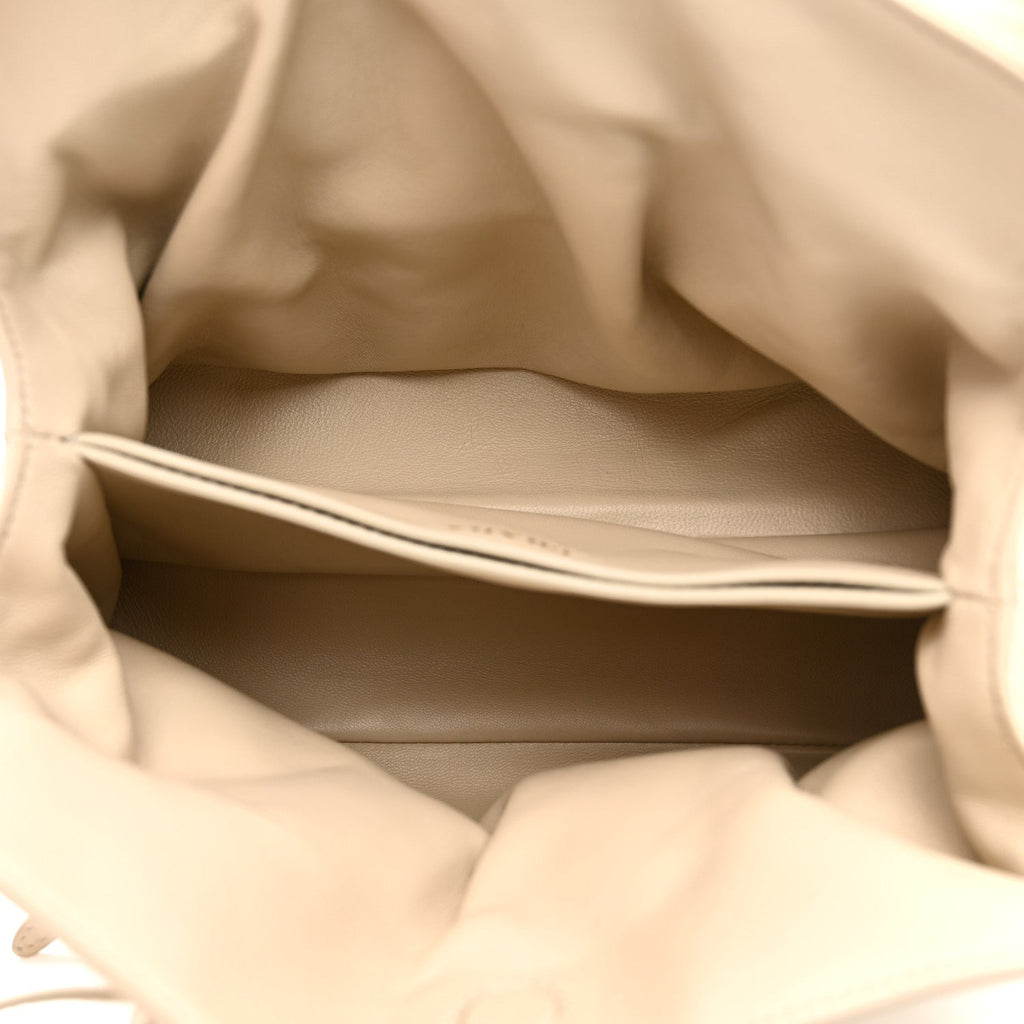 Prada Nappa Small Dada Shoulder Bag Avorio