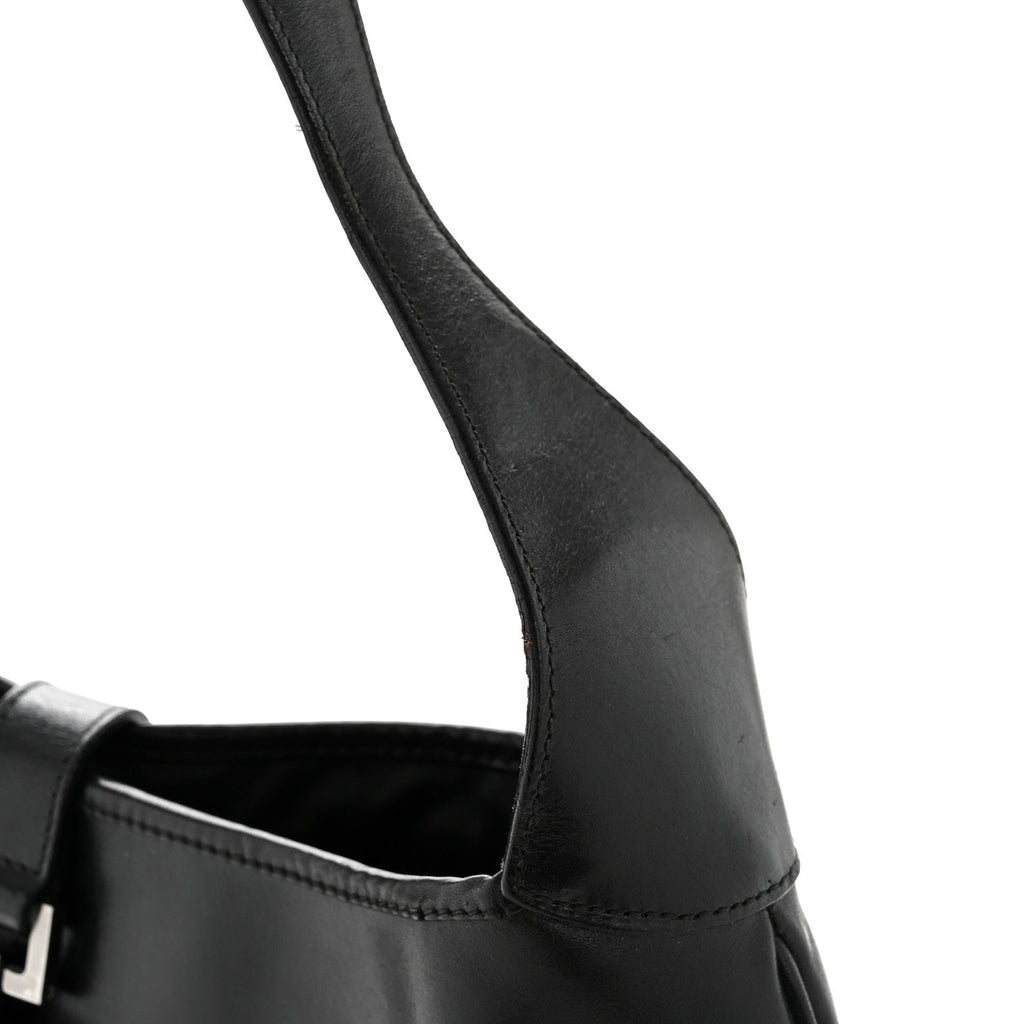 Gucci Calfskin Small Jackie O Hobo Black