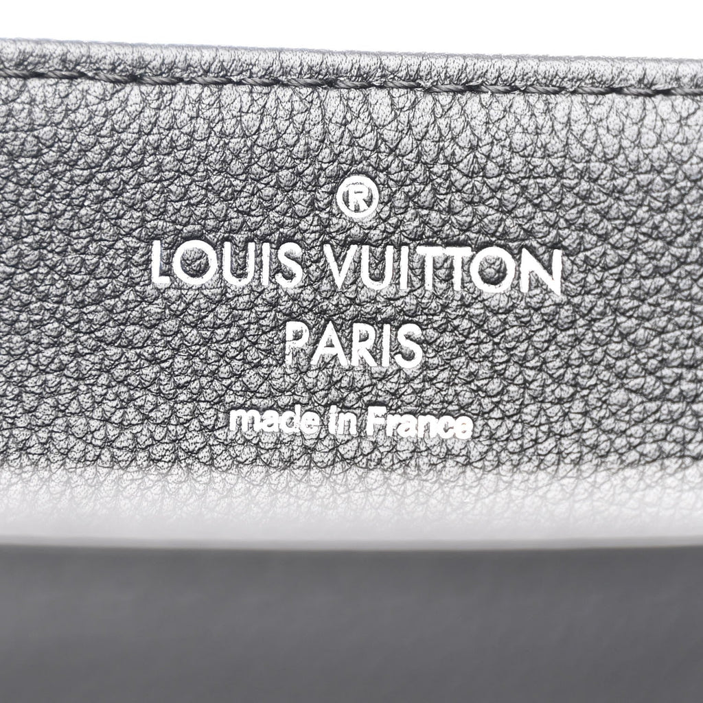Louis Vuitton Snakeskin Lockme II Top Handle Black
