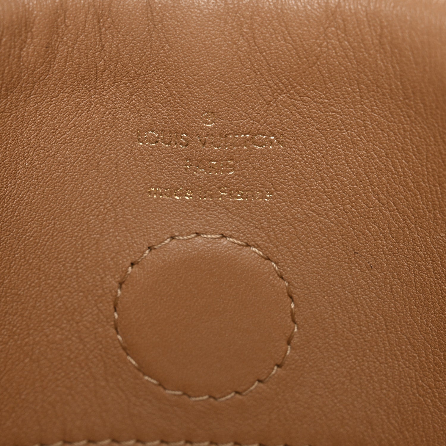 Louis Vuitton Monogram Tuileries Besace Sesame Peach Creme