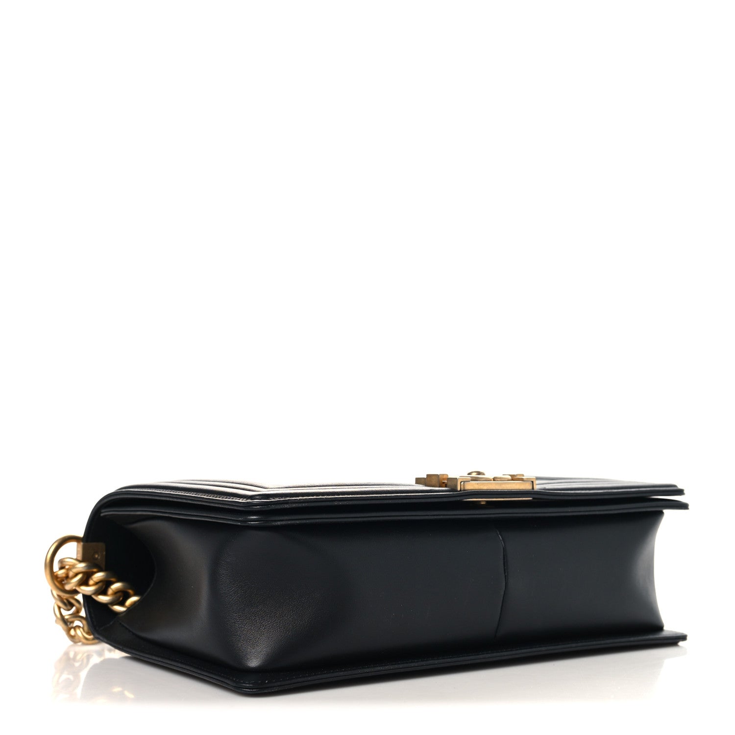 Chanel Calfskin Quilted New Medium Boy Flap Black
