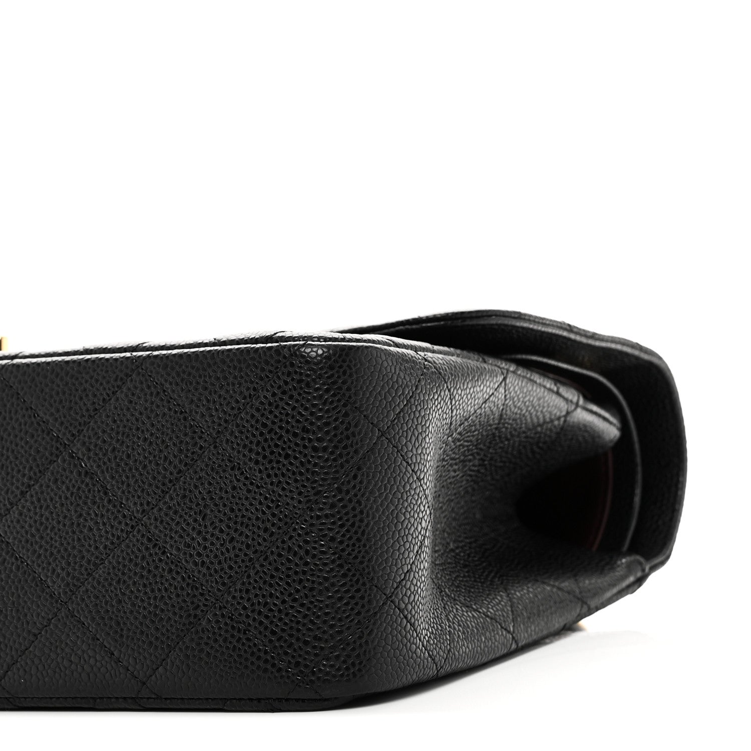 Chanel Caviar Quilted Jumbo Double Flap Black