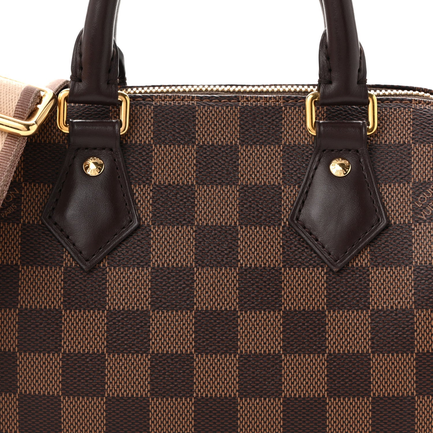 Louis Vuitton Damier Ebene Speedy Bandouliere 20