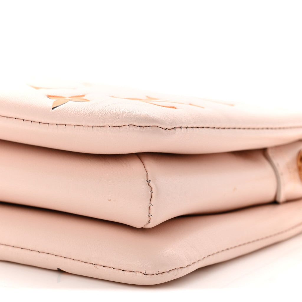 Louis Vuitton LV x SY Lambskin Monogram Coussin BB Pearl