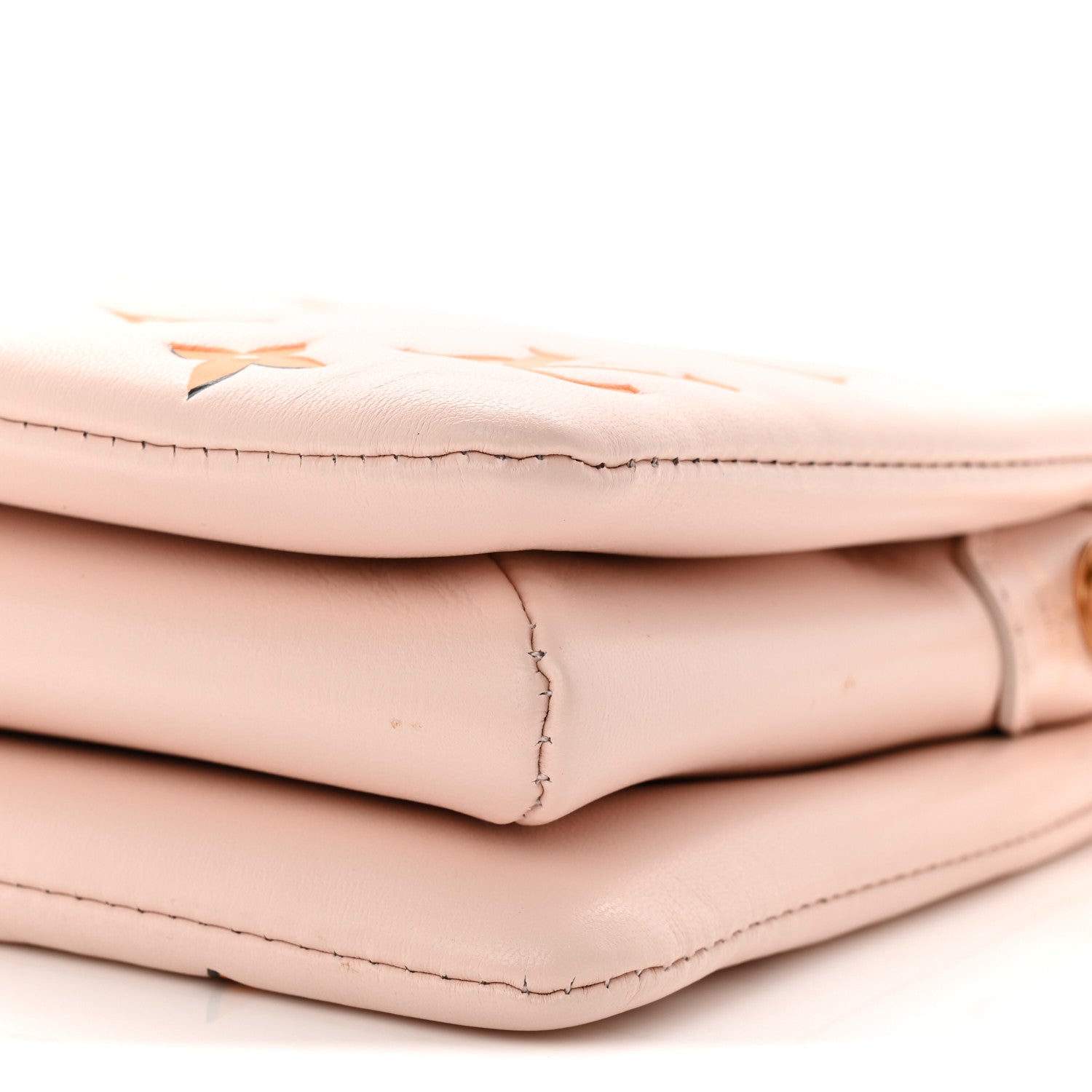Louis Vuitton LV x SY Lambskin Monogram Coussin BB Pearl