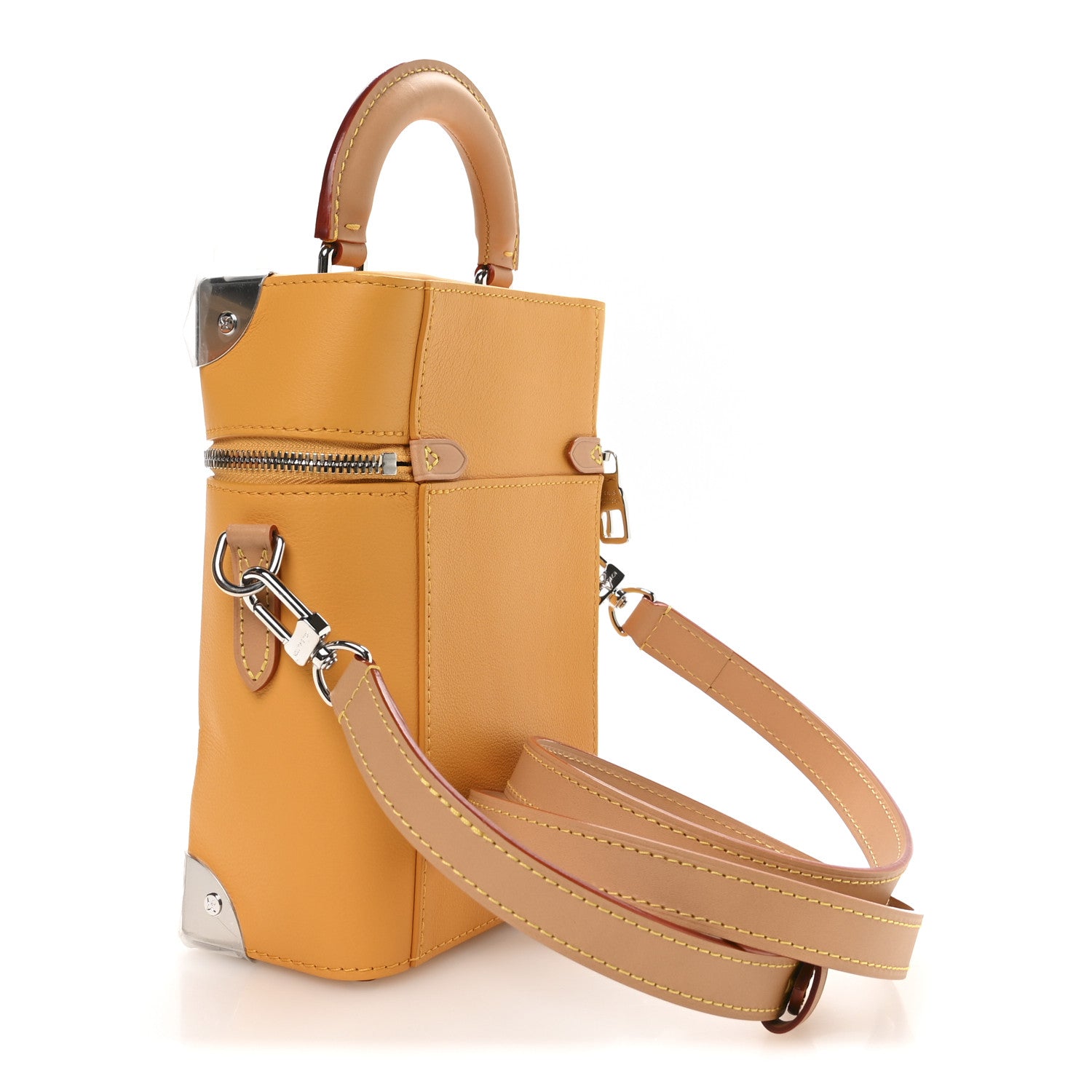 Louis Vuitton Pochette Trunk Verticale Saffron