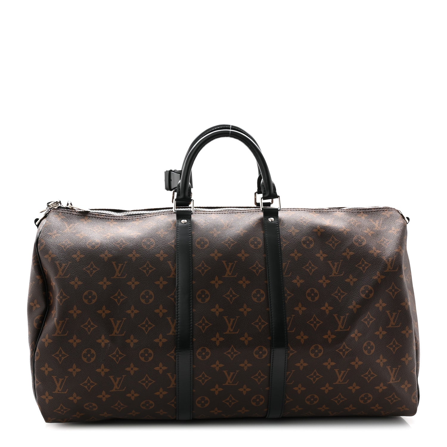 Louis Vuitton Monogram Macassar Keepall Bandouliere 55