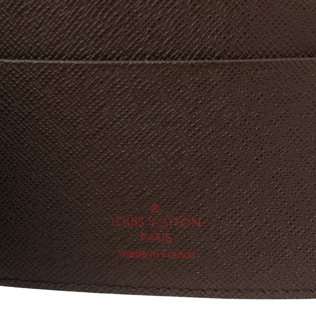 Louis Vuitton Damier Ebene Medium Ring Agenda Cover