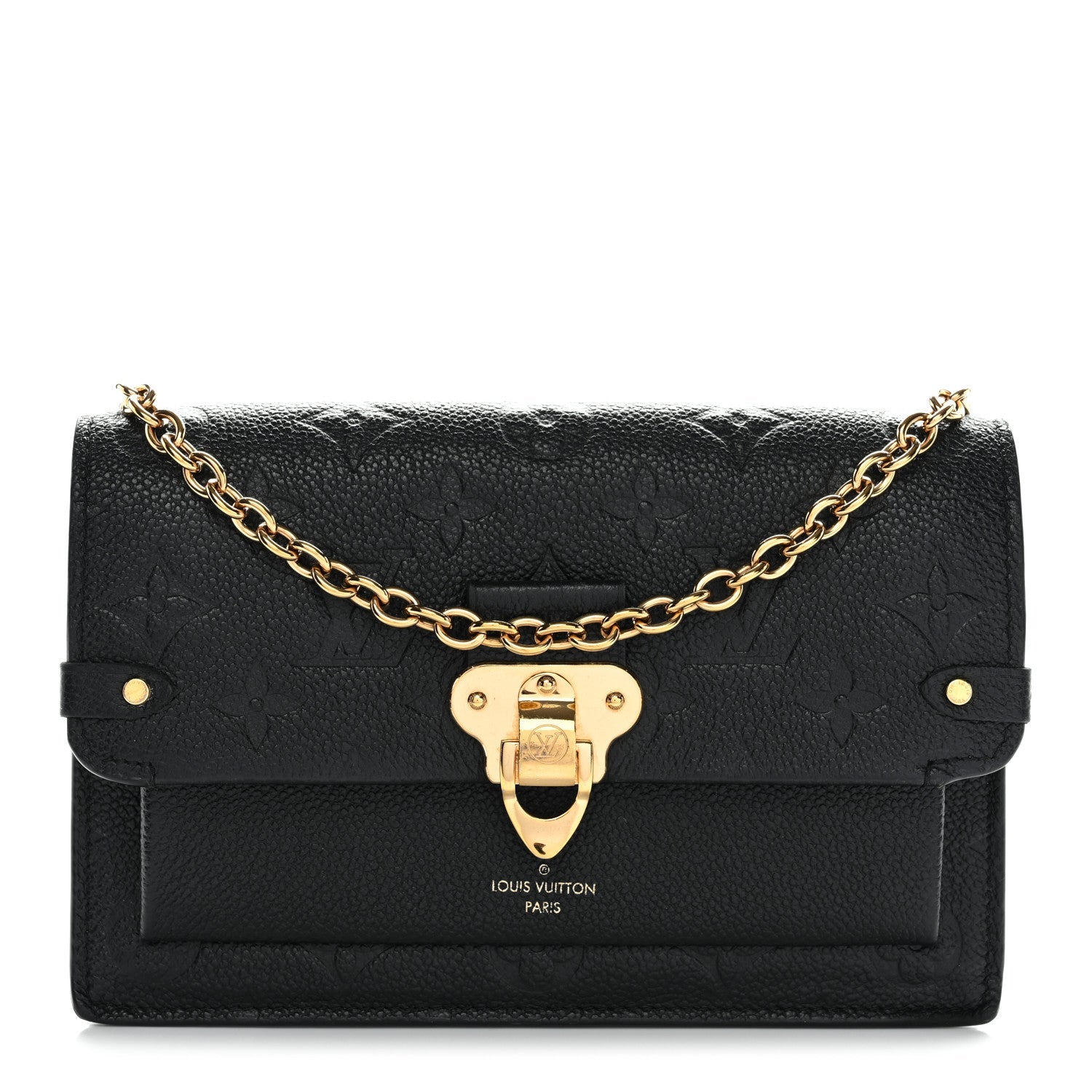 Louis Vuitton Empreinte Vavin Chain Wallet Black