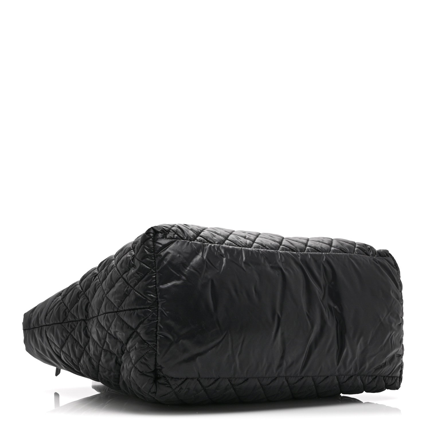 Chanel Nylon Quilted Large Coco Cocoon Tote Black