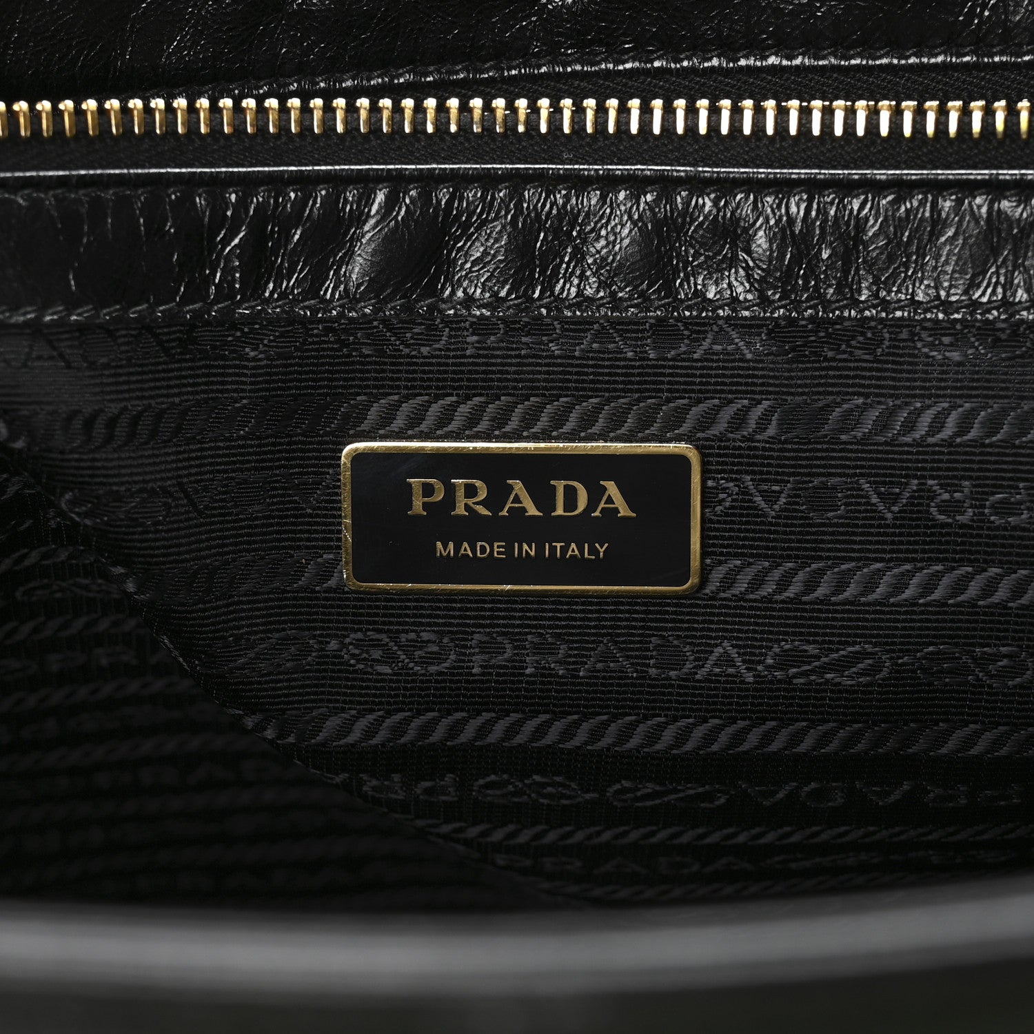 Prada Soft Lux Large Shopping Tote Black