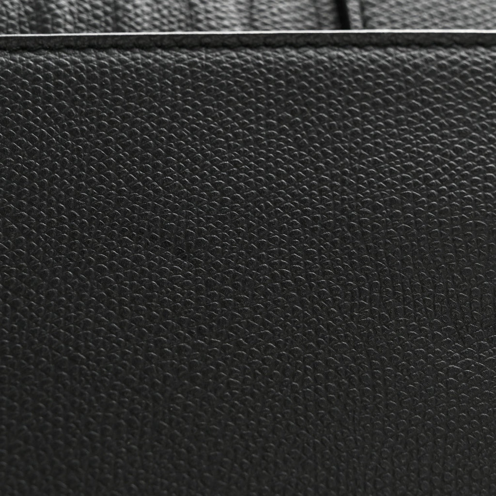 Christian Dior Grained Calfskin 30 Montaigne Flap Bag Black