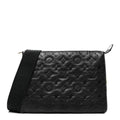Louis Vuitton Lambskin Embossed Monogram Coussin PM Black