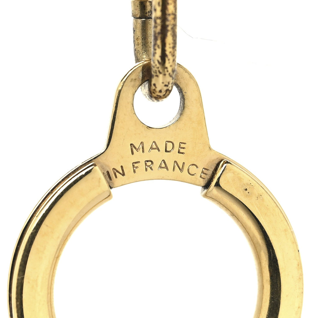 Louis Vuitton Pochette Extender Key Ring Gold