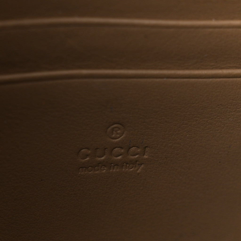 Gucci GG Supreme Monogram Mini Dionysus Chain Wallet Beige Taupe