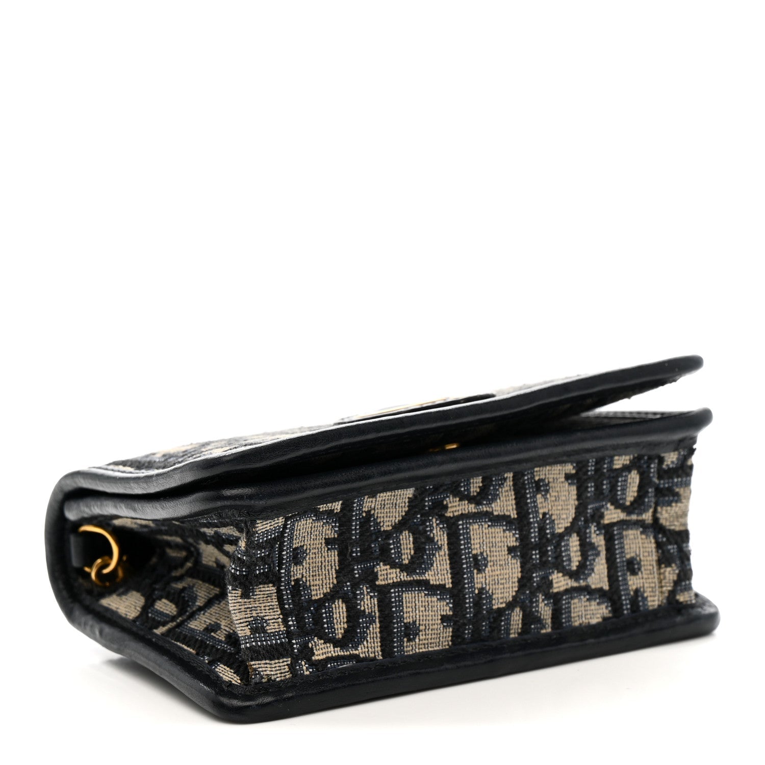 Christian Dior Oblique Nano 30 Montaigne Pouch Blue