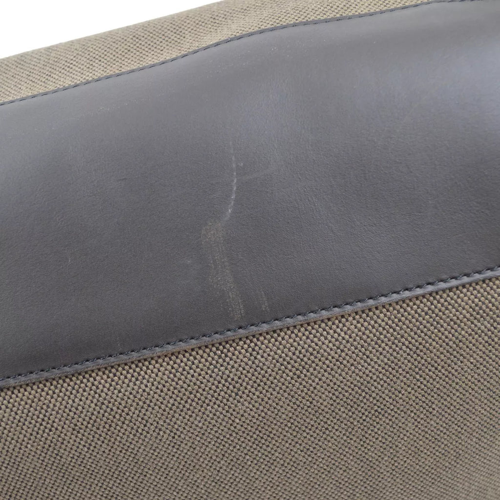 Hermes 2014 Brown Toile H Aller Retour Shoulder Bag