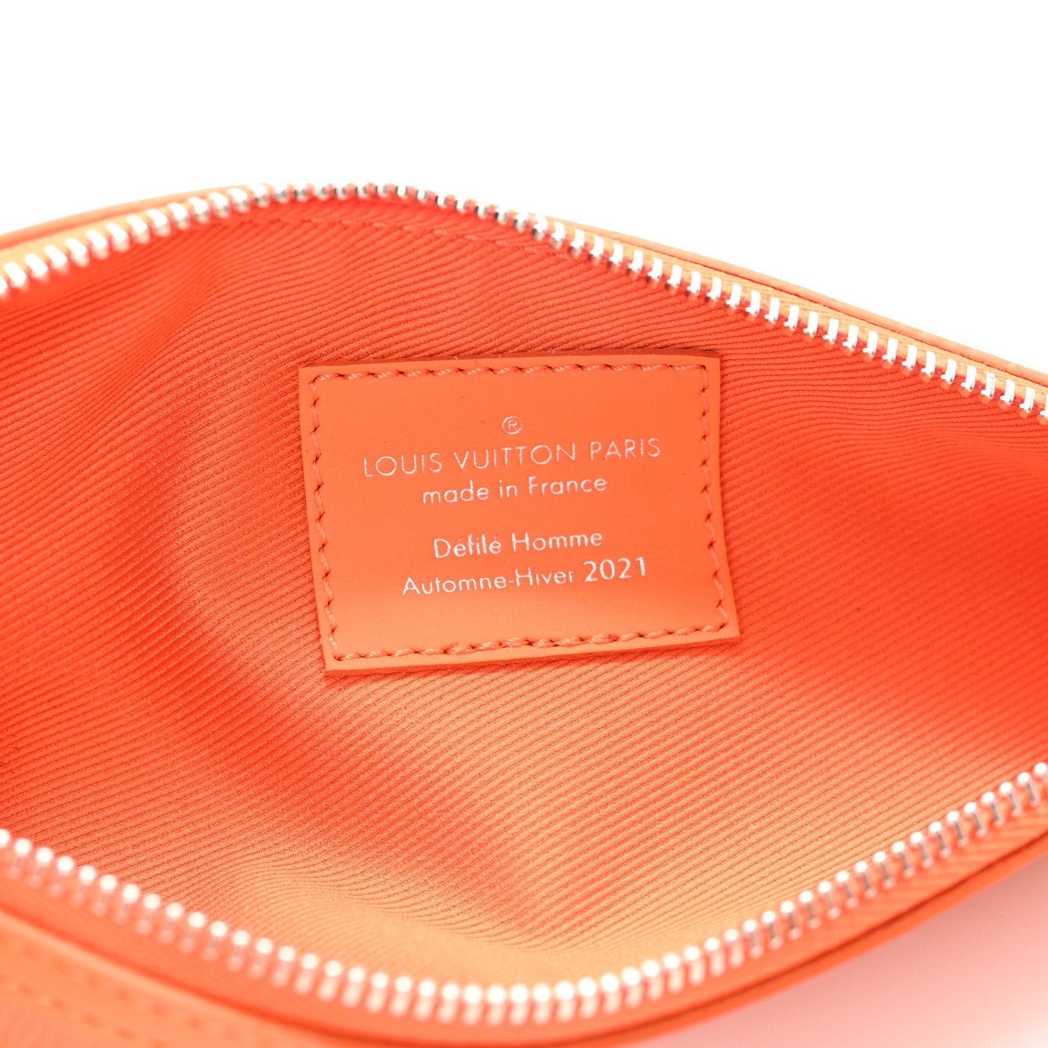 Louis Vuitton Monogram Carrot Pouch Orange