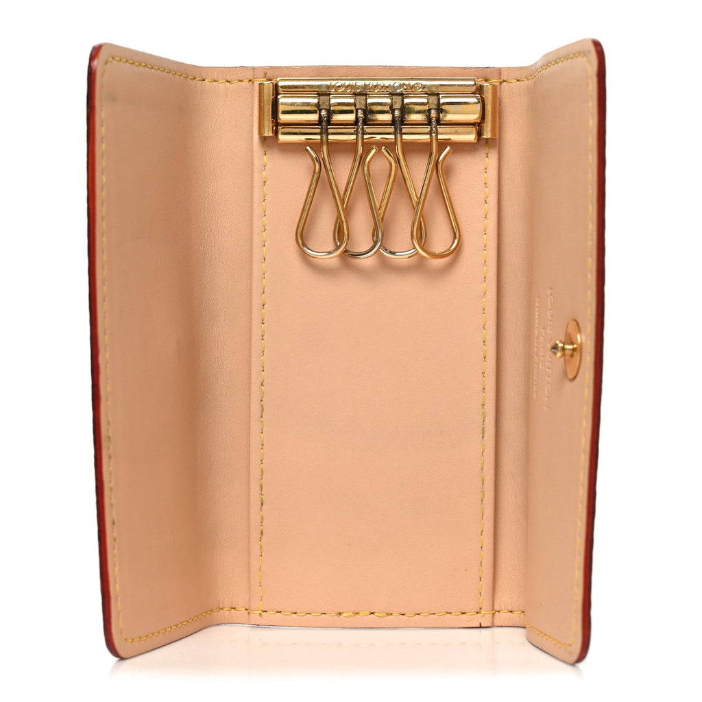 Louis Vuitton Monogram Multicolor Multicles 4 Key Holder Black