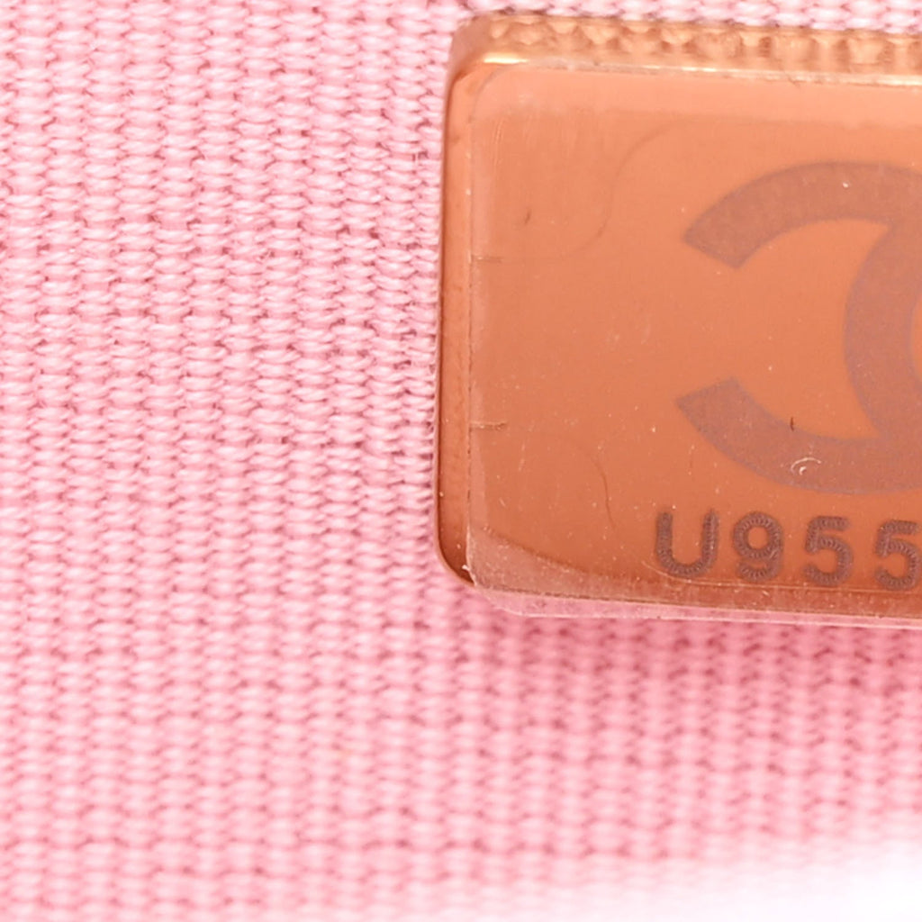 Chanel Caviar Quilted Wallet on Chain WOC Light Pink