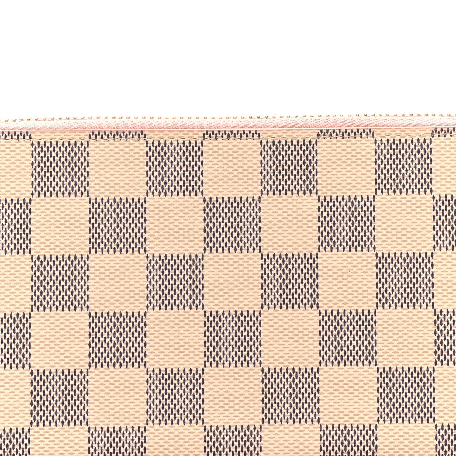 Louis Vuitton Damier Azur Zippy Wallet Rose Ballerine