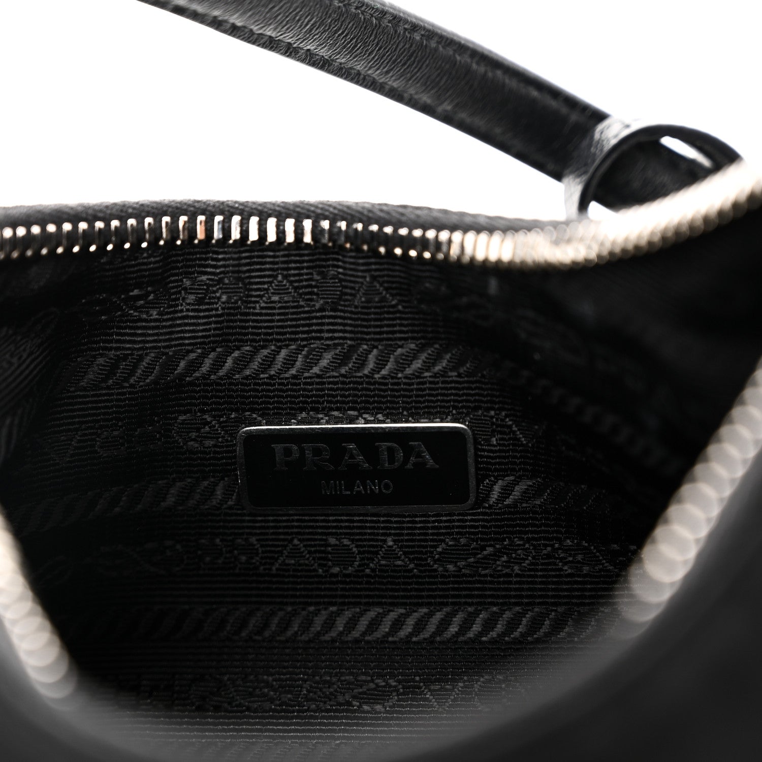 Prada Nylon Re-Edition 2005 Shoulder Bag Black