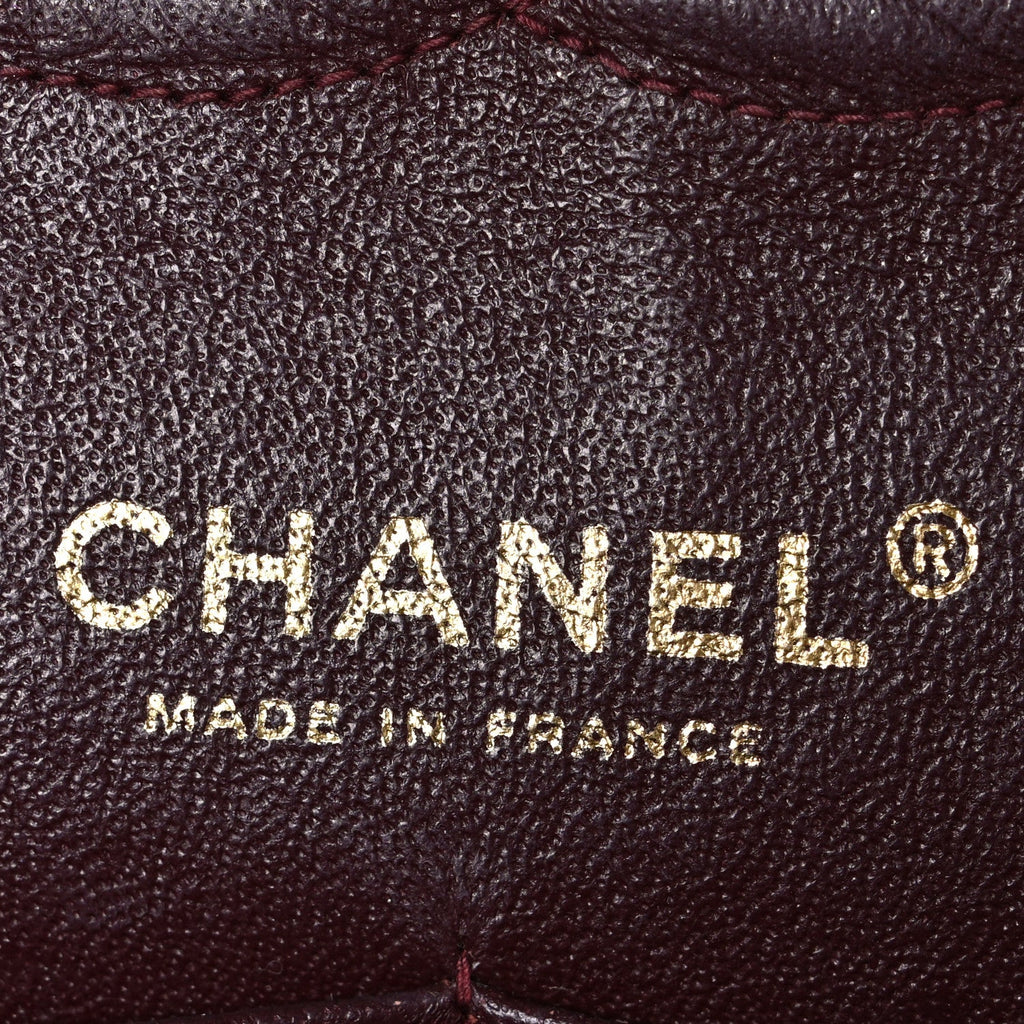Chanel Lambskin Quilted Medium Double Flap Black