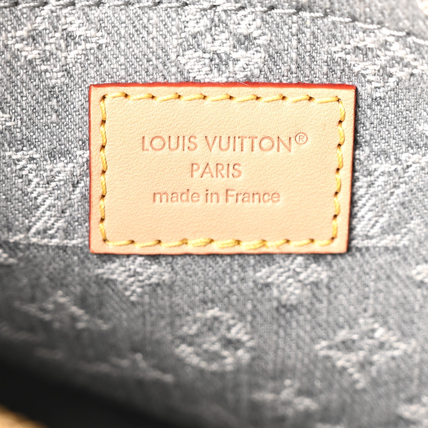 Louis Vuitton Monogram Denim Speedy Soft 30 Washed Gray