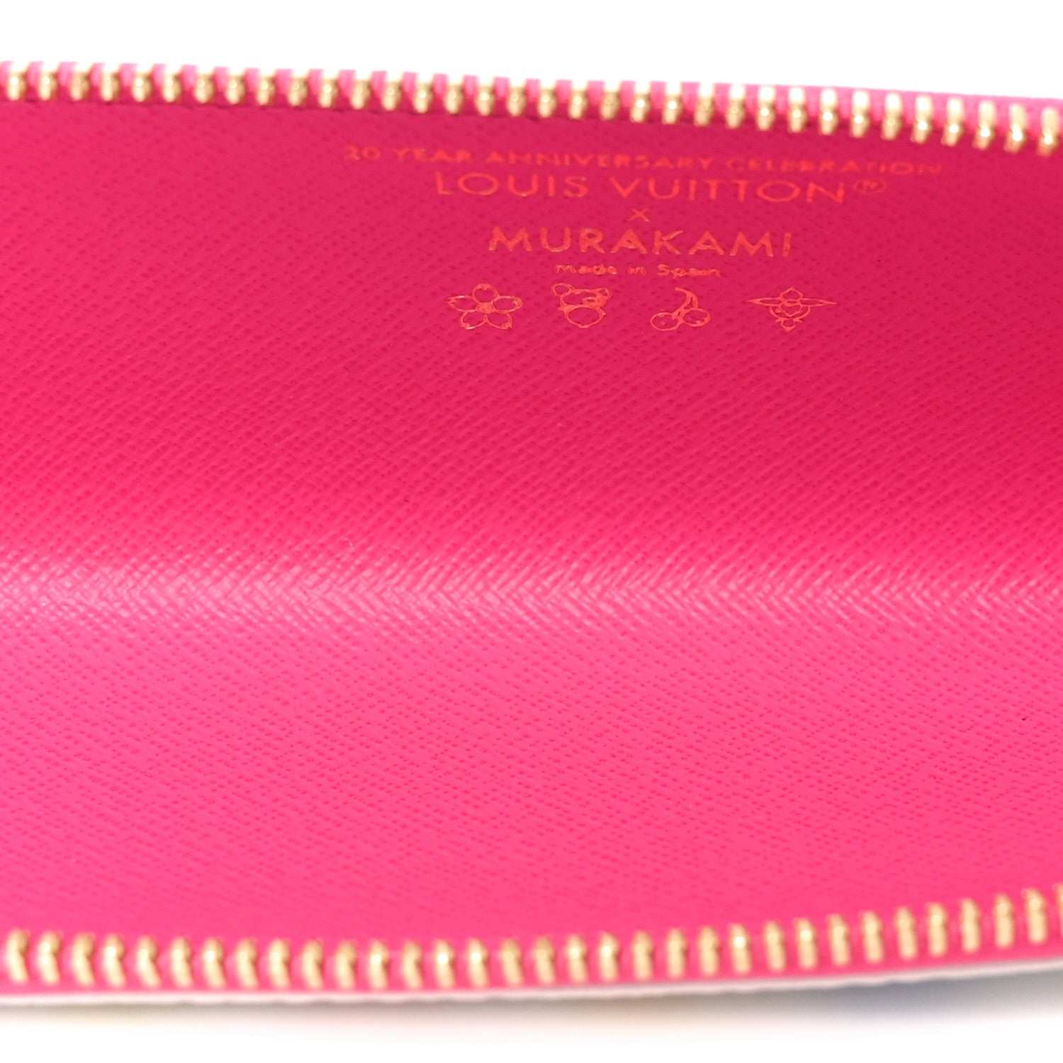 Louis Vuitton LV X TM Monogram Multicolor Charlotte Pencil Pouch Fuchsia