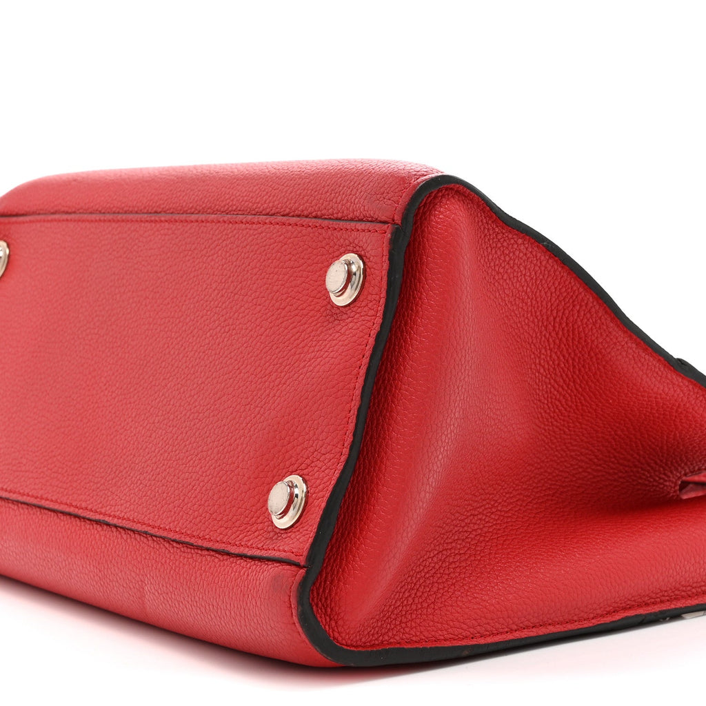 Louis Vuitton Taurillon City Steamer PM Rouge