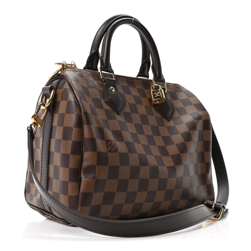 Louis Vuitton Damier Ebene Speedy Bandouliere 25