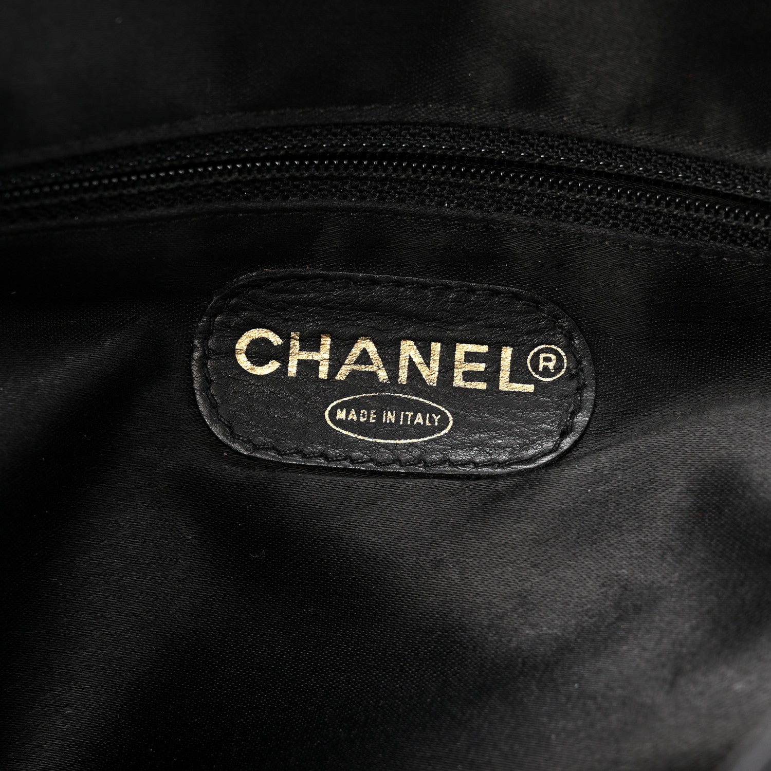 Chanel Lambskin Quilted Flap Shoulder Bag Black