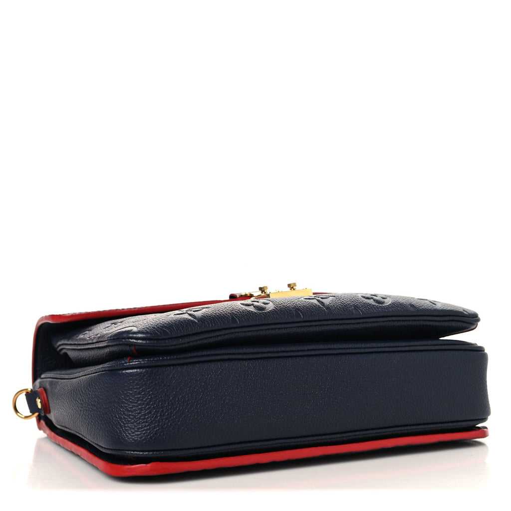 Louis Vuitton Empreinte Pochette Metis Marine Rouge