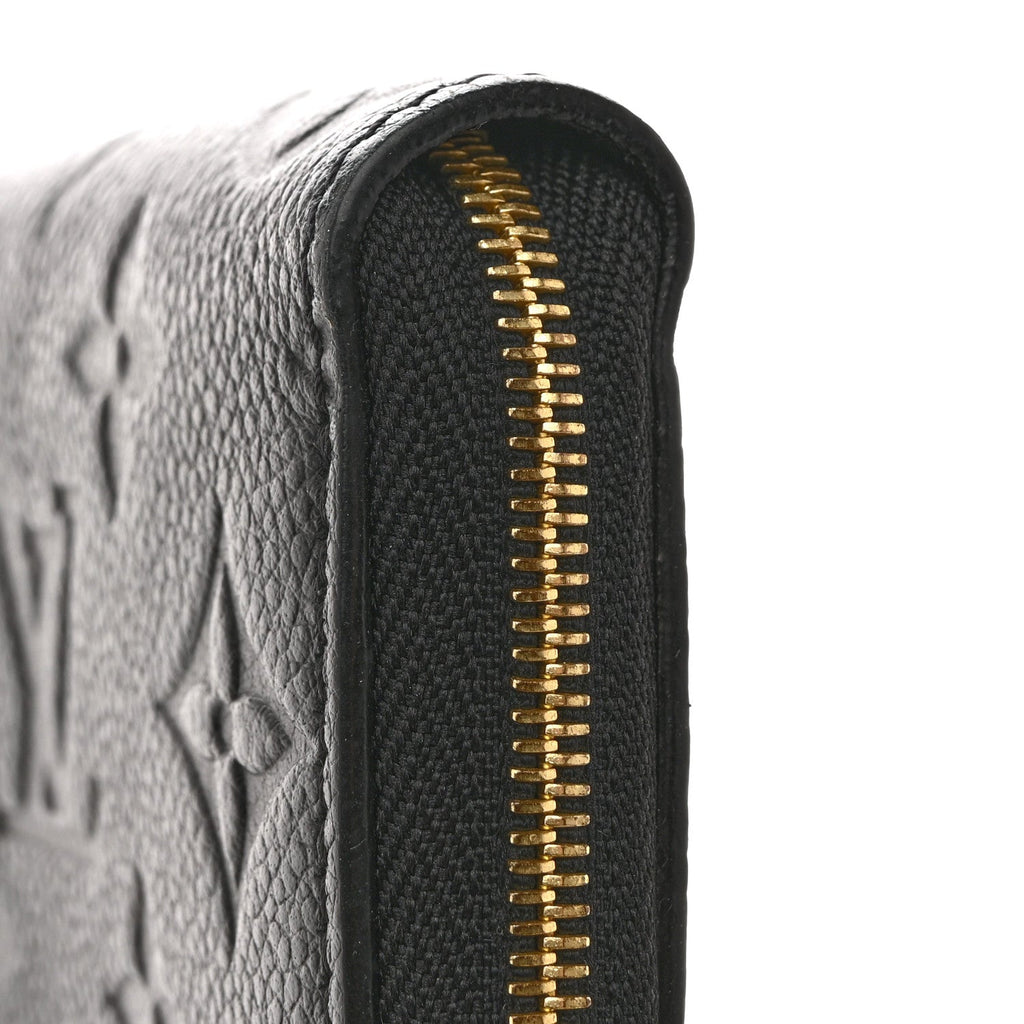 Louis Vuitton Empreinte Zippy Coin Purse Black