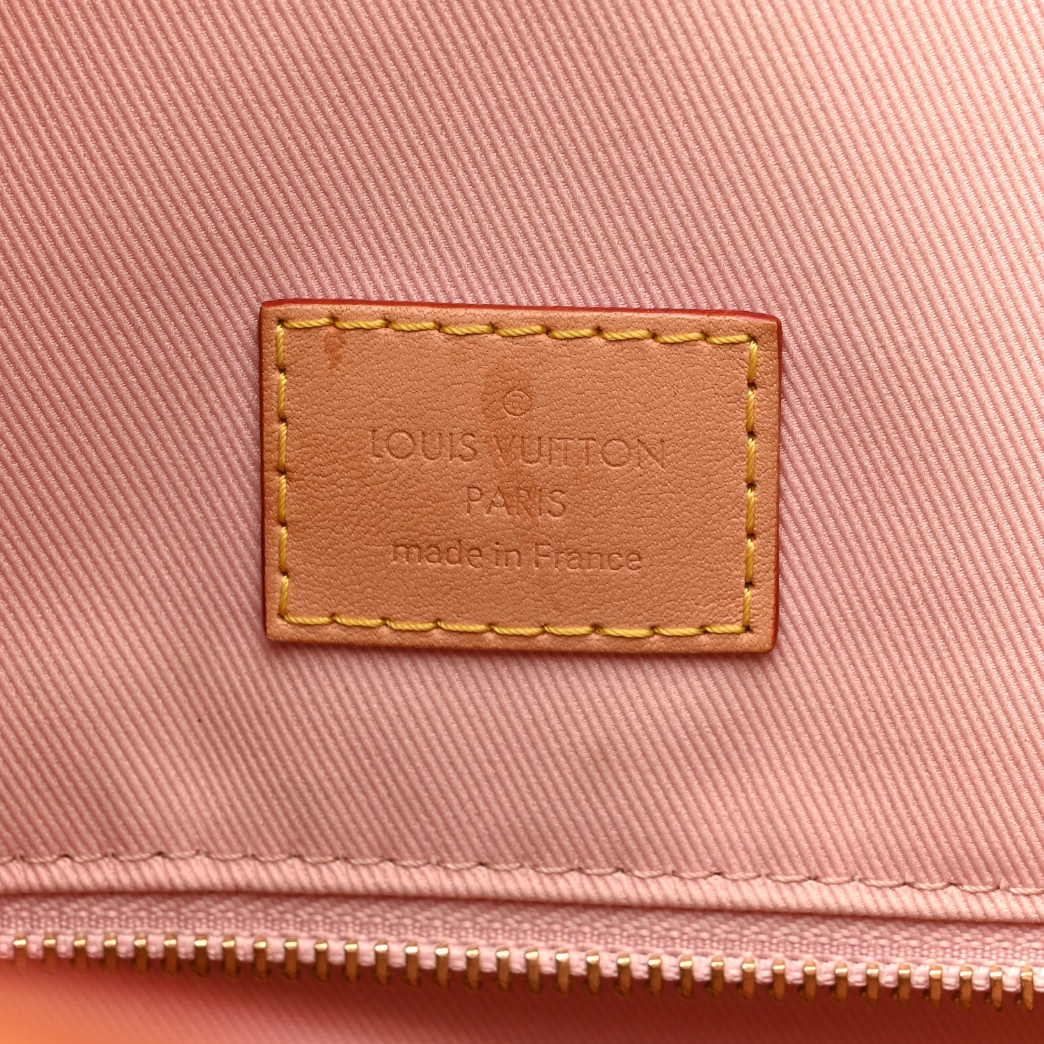 Louis Vuitton Damier Azur Graceful MM Rose Ballerine