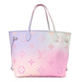Louis Vuitton Monogram Giant Spring In The City Neverfull MM Sunrise Pastel
